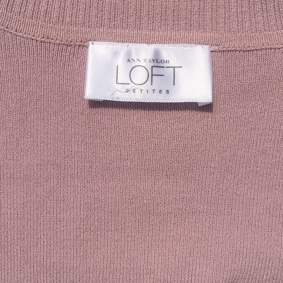 LOFT Sweaters Sale Loft Petite Sweater Shirt Sleeve Lavender Poshmark